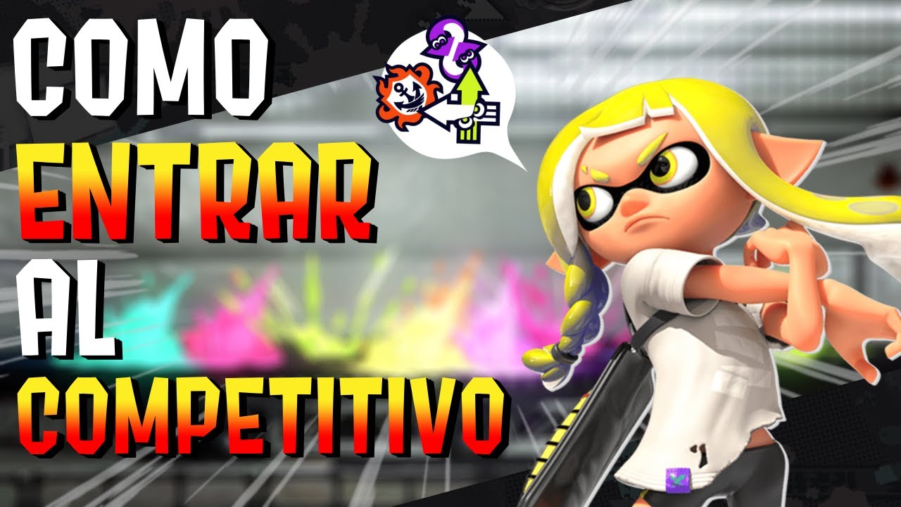Qué es y cómo entrar al competitivo de splatoon