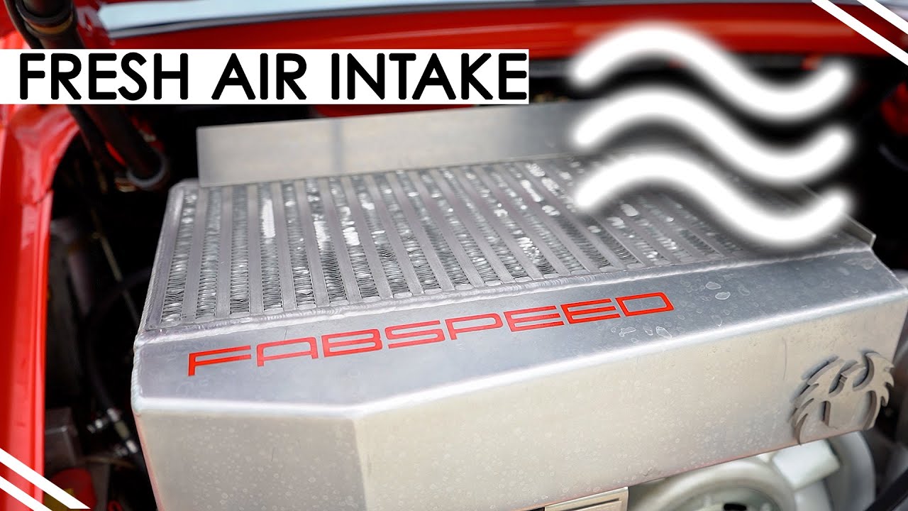 BOOSTED & Chilled: Fabspeed Long Neck Intercooler for Porsche 930 Turbo