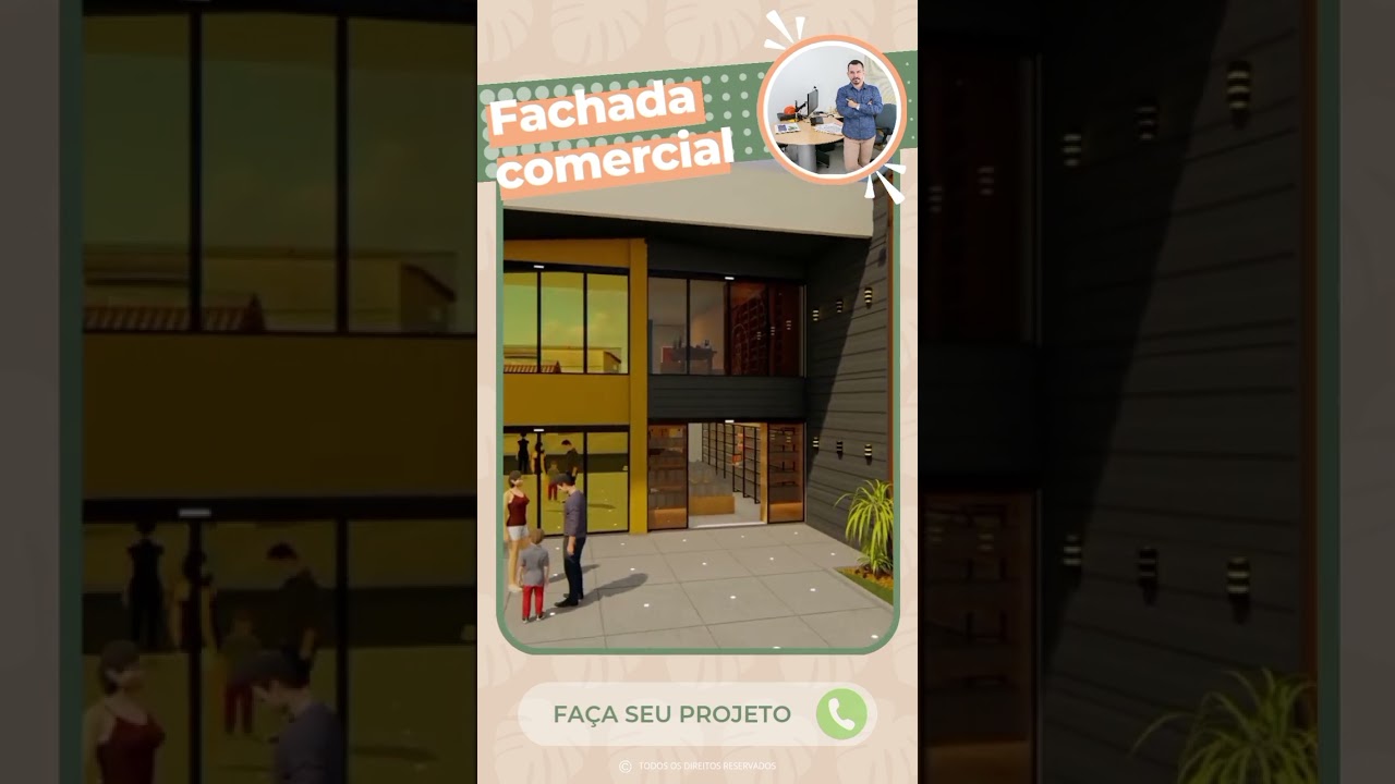Projeto de Fachada Comercial
