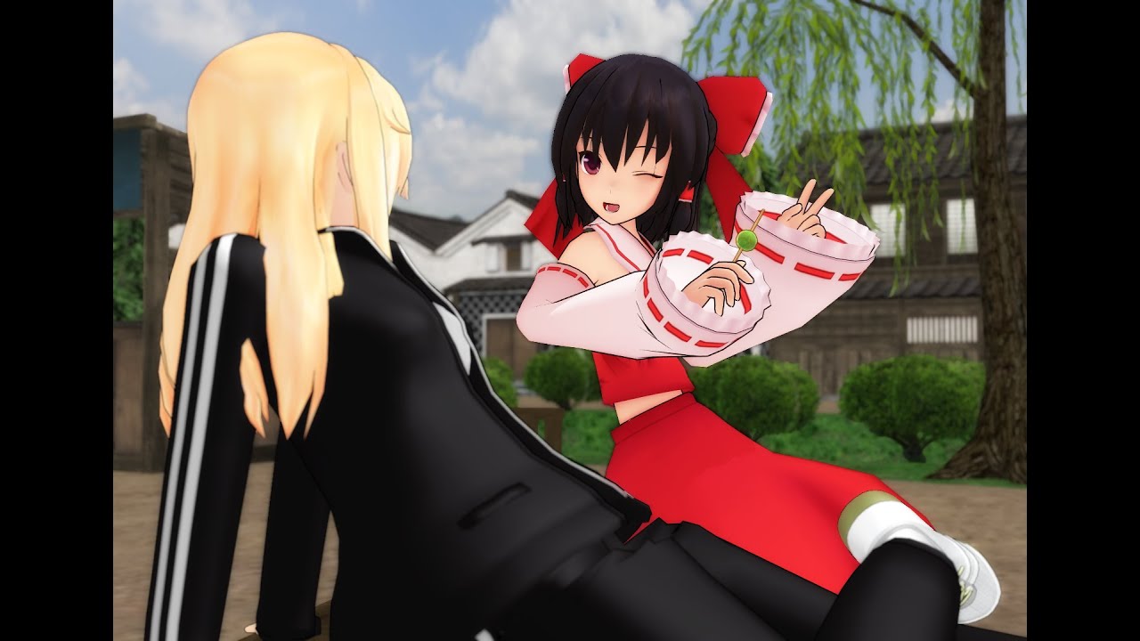 【東方MMD】 幻想郷に見捨てられた魔理沙 1 【MMD紙芝居】
