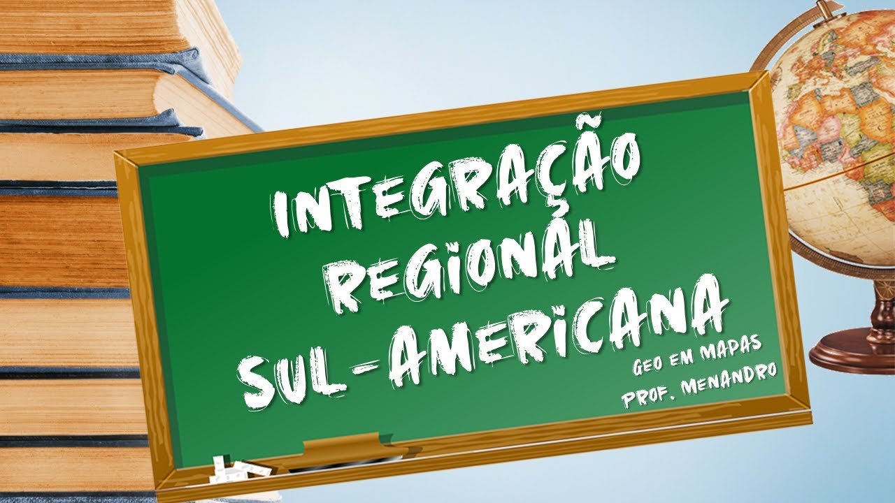 Integração Regional Sul-americana - Mapa mental I Geo em Mapas