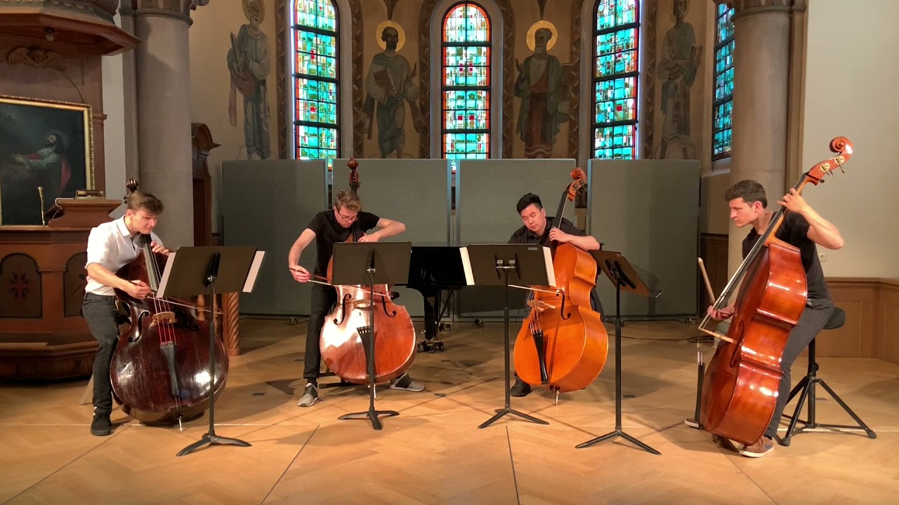 The Final Countdown by Europe, Arr. Johan Strindberg, Nürnberg Bass Quartet