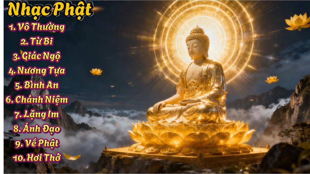 NGHE TRONG LẶNG IM – CẢ TÂM BỖNG SÁNG | Tuyển Tập Nhạc Phật Thiền Tụng Chạm Tỉnh Thức