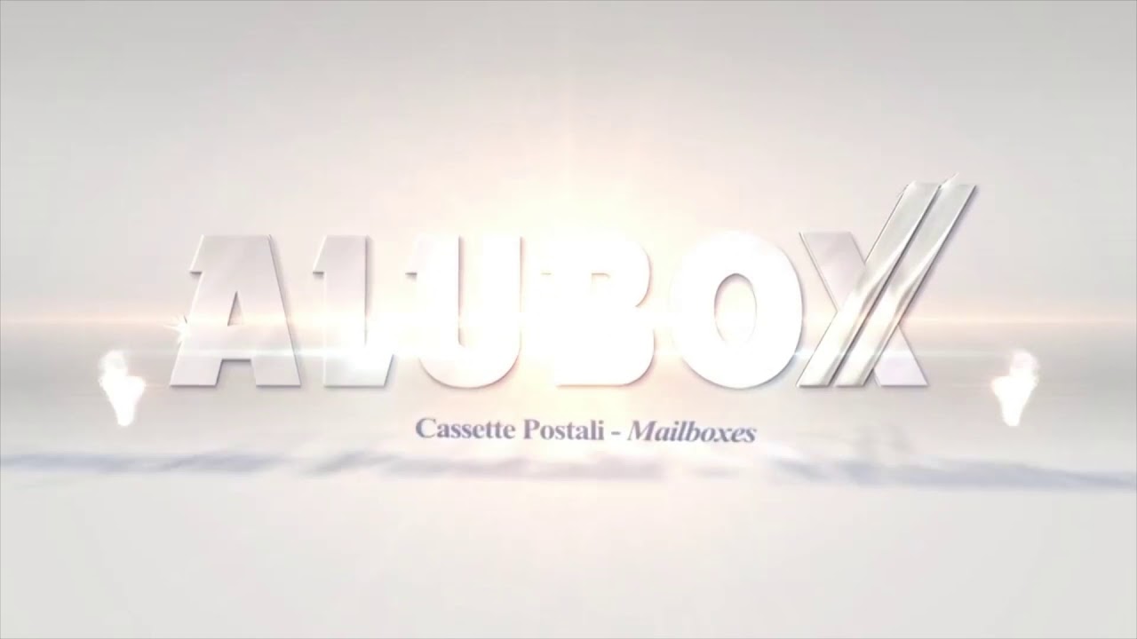 Come smontare un portanome su uno sportello verticale Alubox