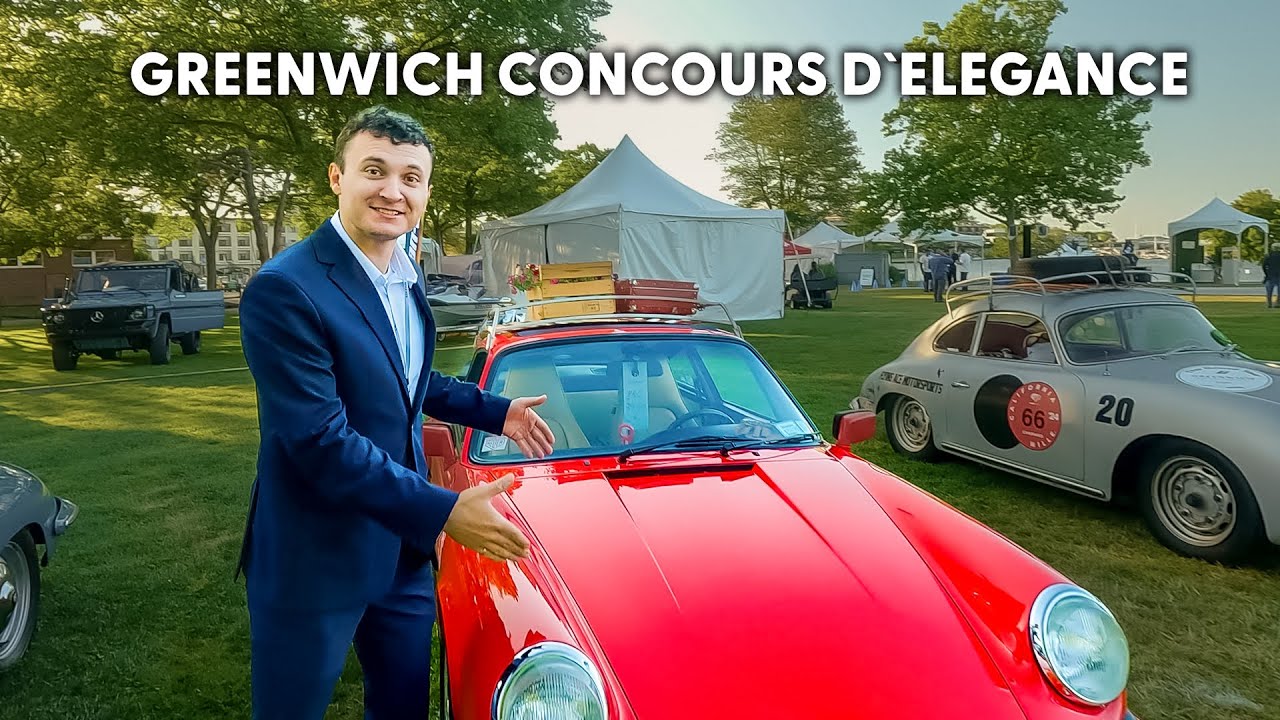 Took MY GIRLS CAR to Greenwich Concours D'Elegance