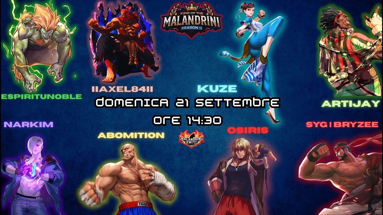 KING OF THE MALANDRINI SEASON II EDIZIONE I