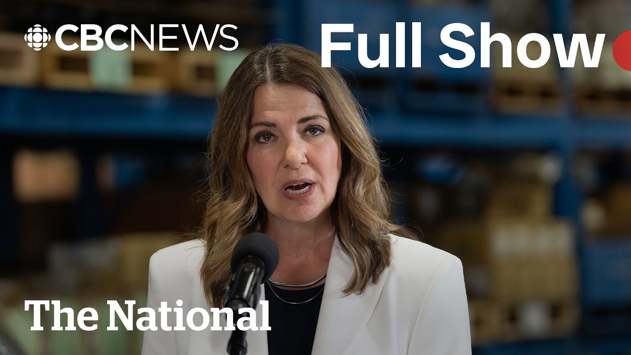 CBC News: The National | Alberta pipeline plan reaction