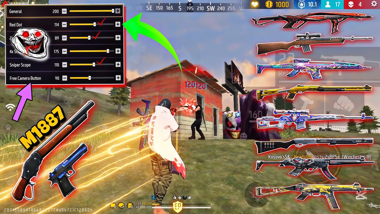 Настройки хедшотов в Free Fire после обновления Ob52 2026 ⚡Лучшие настройки чувствительности ⚙️| ...