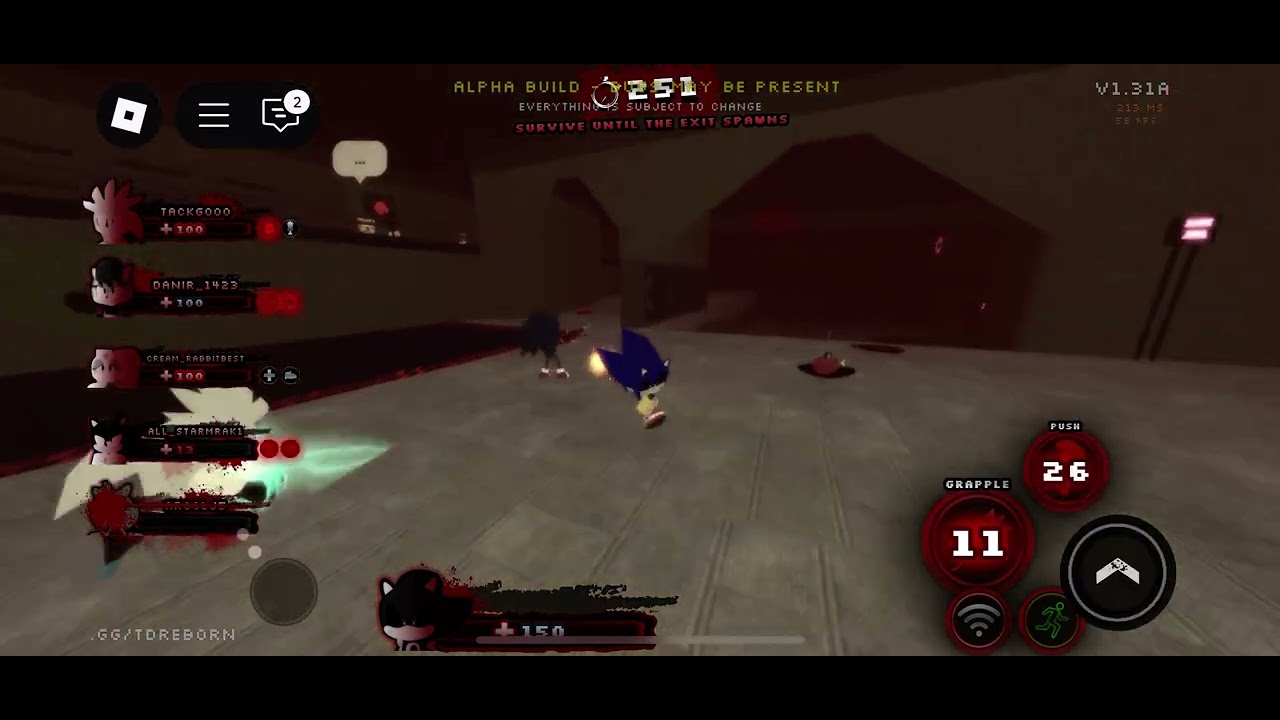 Sonic.exe:The Disaster REBORN Metal Sonic gameplay