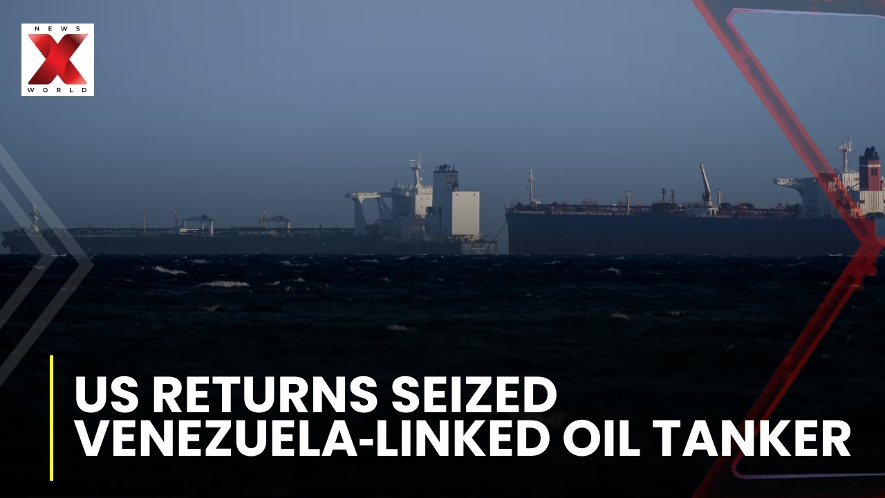 Trump administration hands back Panama‑flagged oil tanker Sophia | NewsX World