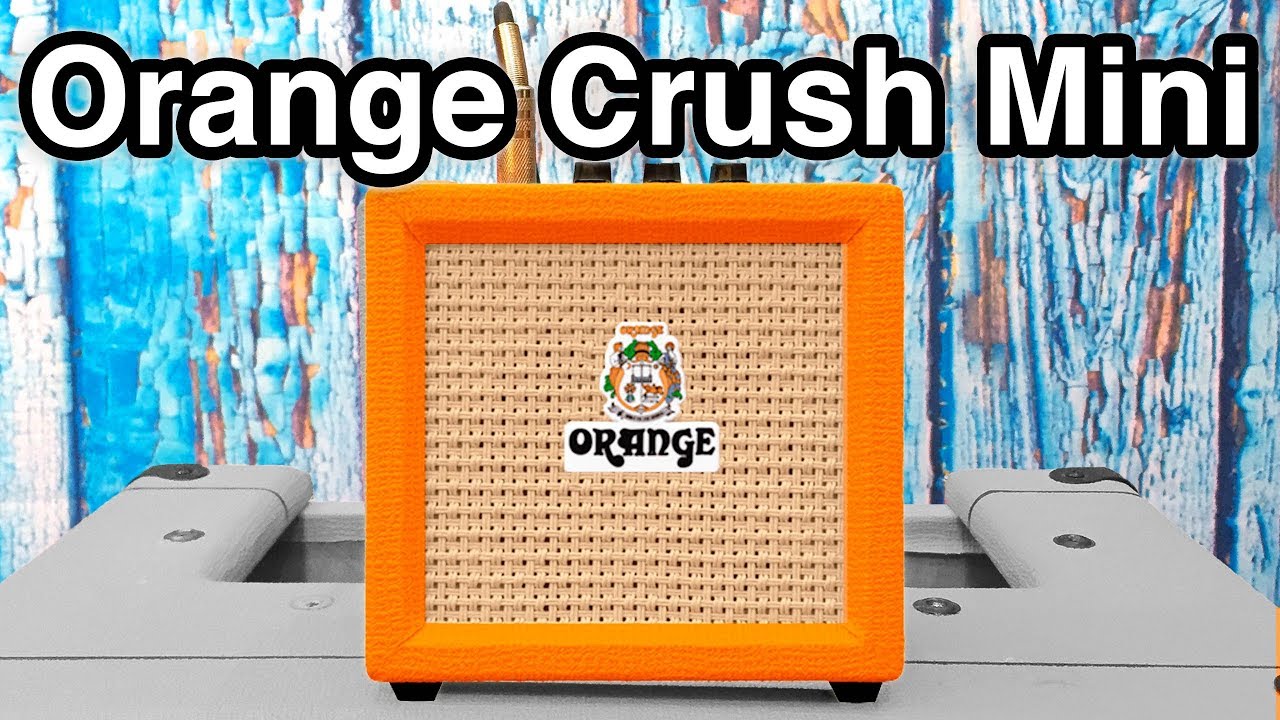 Orange Crush Mini 2018 - A Glass of Orange Juice on the Go!