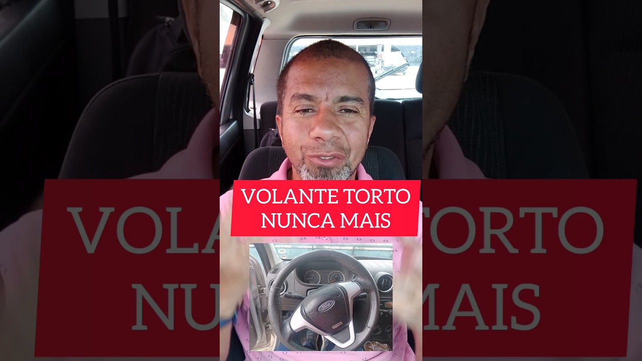 VOLANTE TORTO NUNCA MAIS #edscarros #car #volantetorto#acertarvolante#acertarvolantepelabarradirecao