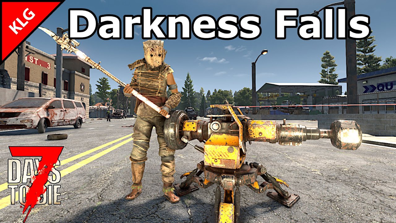 7 Days To Die ► Мод Darkness Falls ► В ПОИСКАХ ЛУТА + СТАЛЬ (2026)