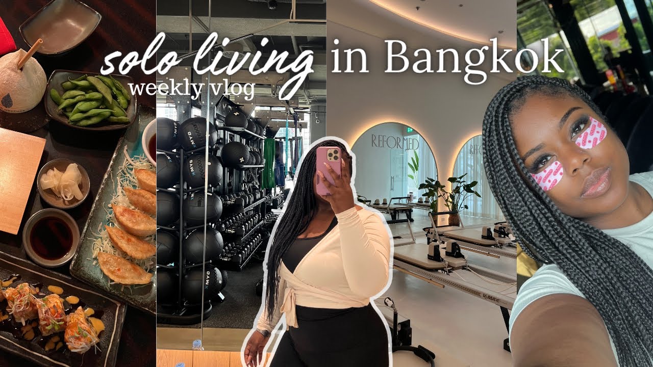 Solo Living in Bangkok| biggest CON living here, losing 15 lbs, lunch dates, finding a housekeeper🤍