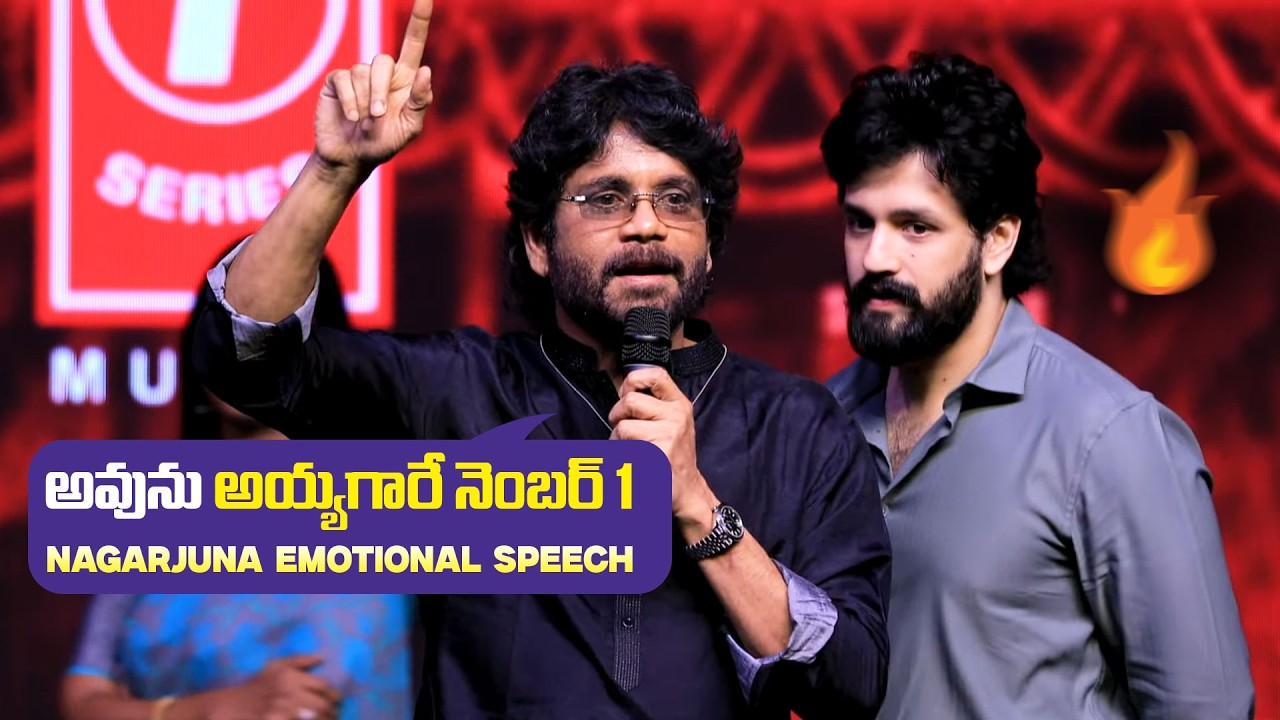 Nagarjuna Emotional Speech, Akhil Reaction | LENIN BlockBuster Success Meet