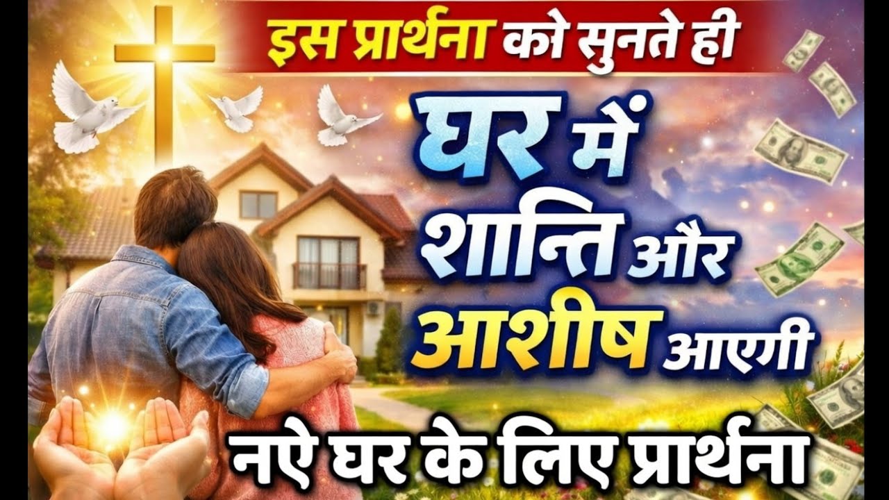 घर में परमेश्वर की उपस्थिति के लिए शक्तिशाली प्रार्थना |नया घर के लिए प्रार्थना| prayer for new home