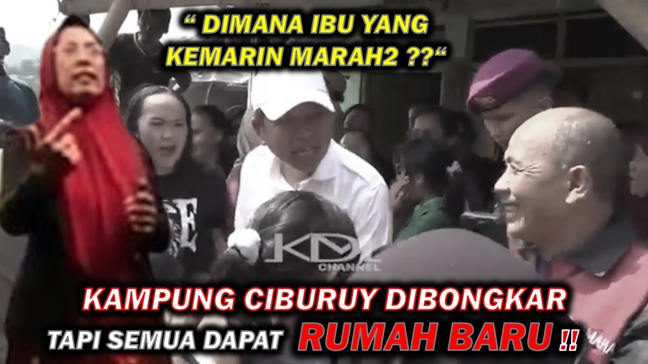 KDM CARI2 IBU KERUDUNG MERAH❗MASALAH SATU KAMPUNG SELESAI DIATASI KANG DEDI MULYADI GUBERNUR AING