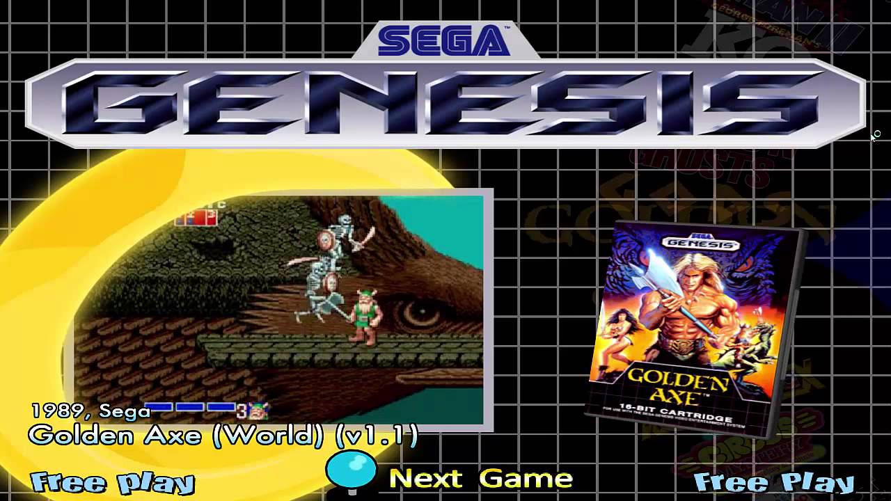 Sega Genesis Hyperspin 738 rom Download mega