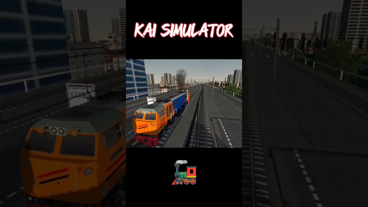 Kereta Api Indonesia Simulator
