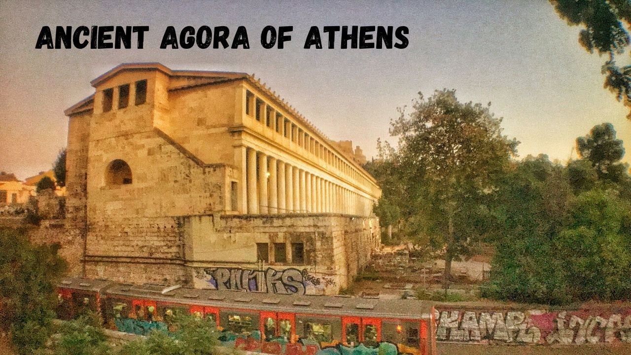 Ancient Agora of Athens, Greece: the core of Greek glory