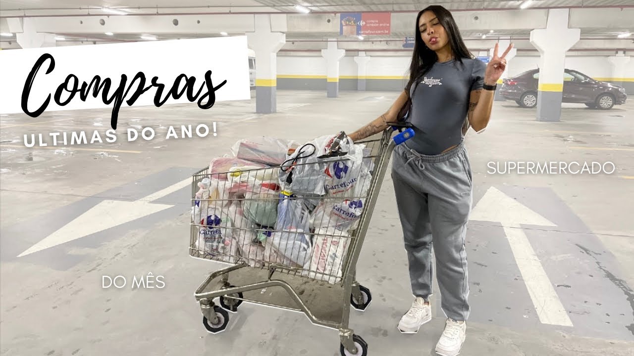 ÚLTIMAS COMPRAS DO ANO NO SUPERMERCADO!