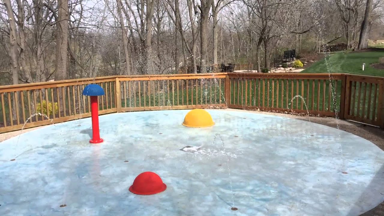 SplashScapes Residential Backyard Splash Pad / Spray Park
