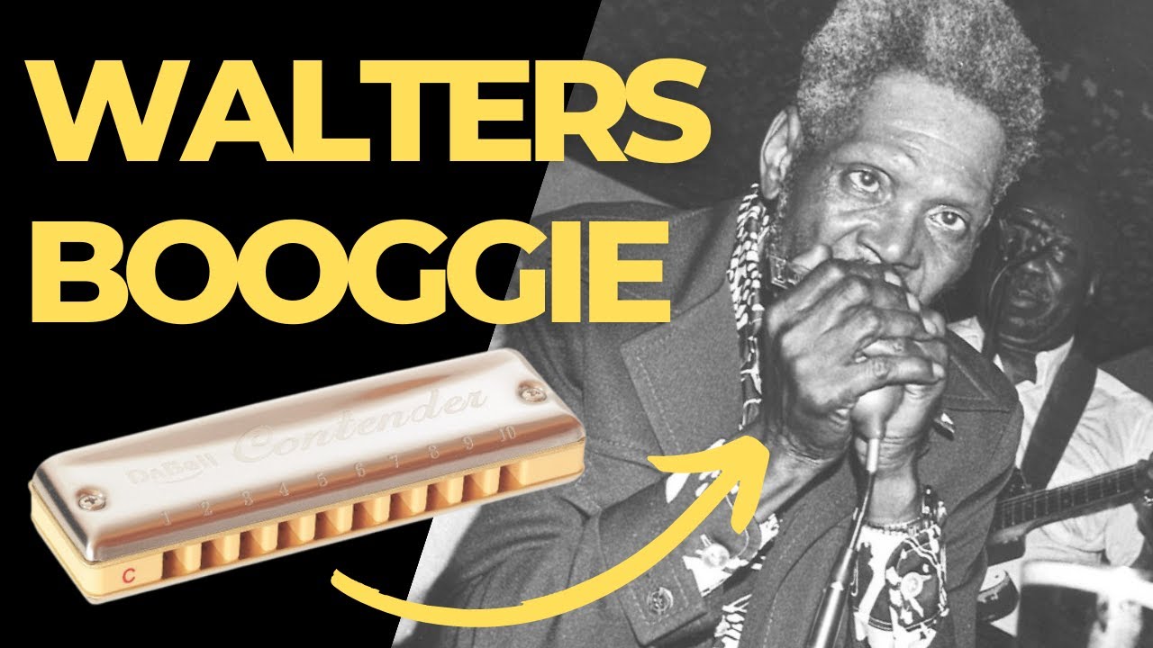 🎙️ WALTER'S BOOGIE | Cómo tocar en ARMÓNICA | Walter Horton