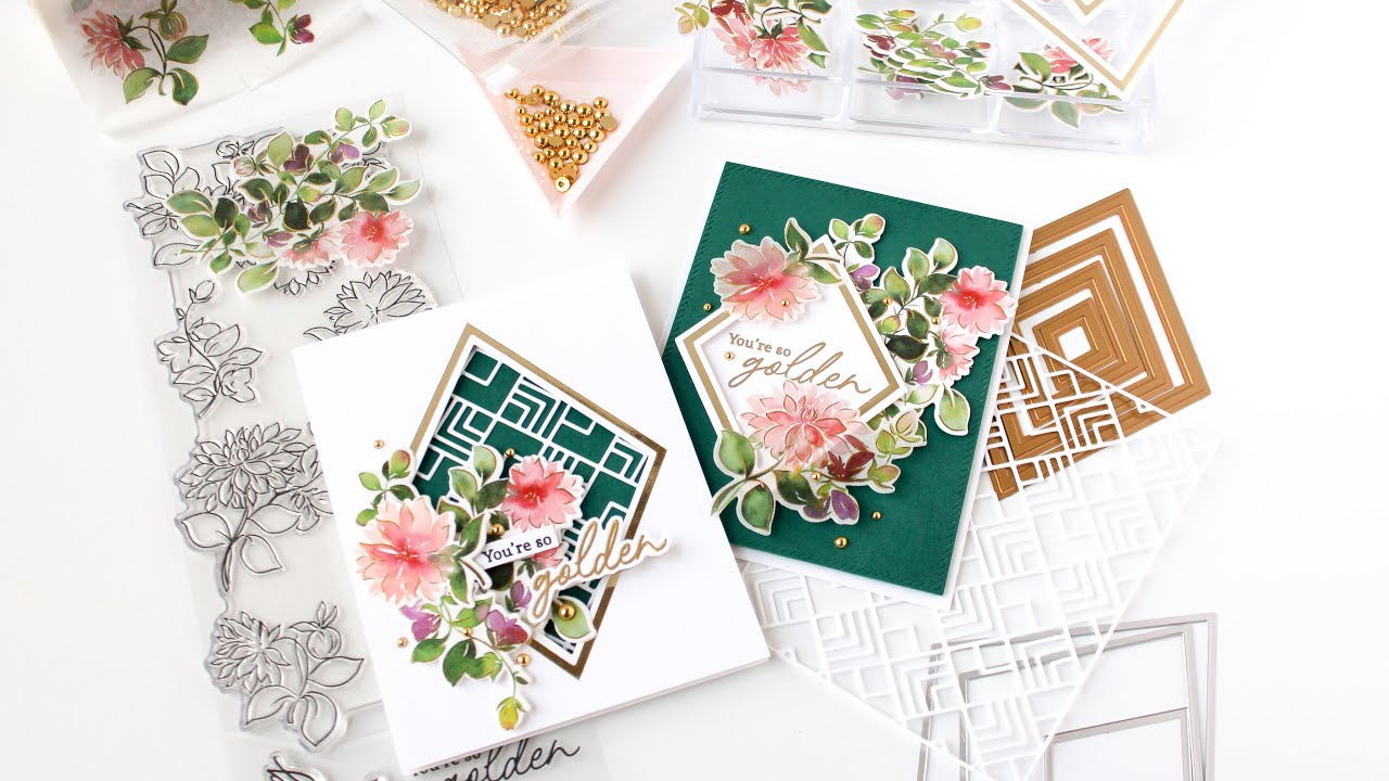 5 Ways To Use The Pinkfresh Studio Nested Foil Shapes