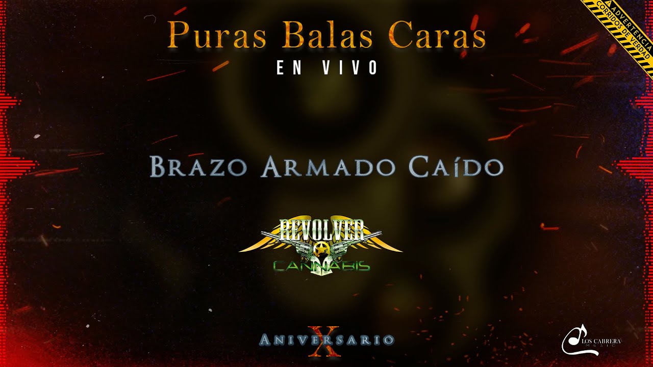 Revolver Cannabis - Brazo Armado Caído 