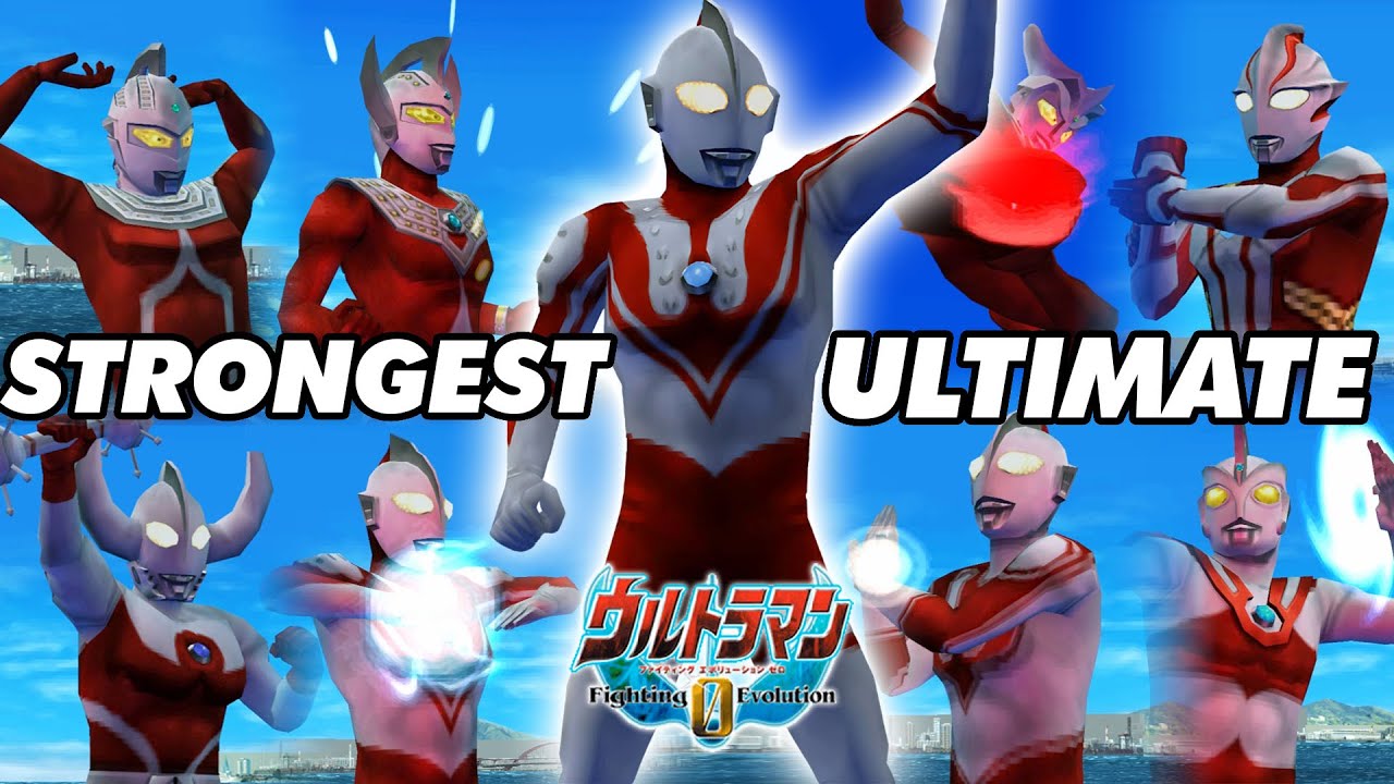 ULTRAMAN FIGHTING EVOLUTION 0 STRONGEST ULTIMATE ULTRA ATTACK! ULTI TERKUAT!
