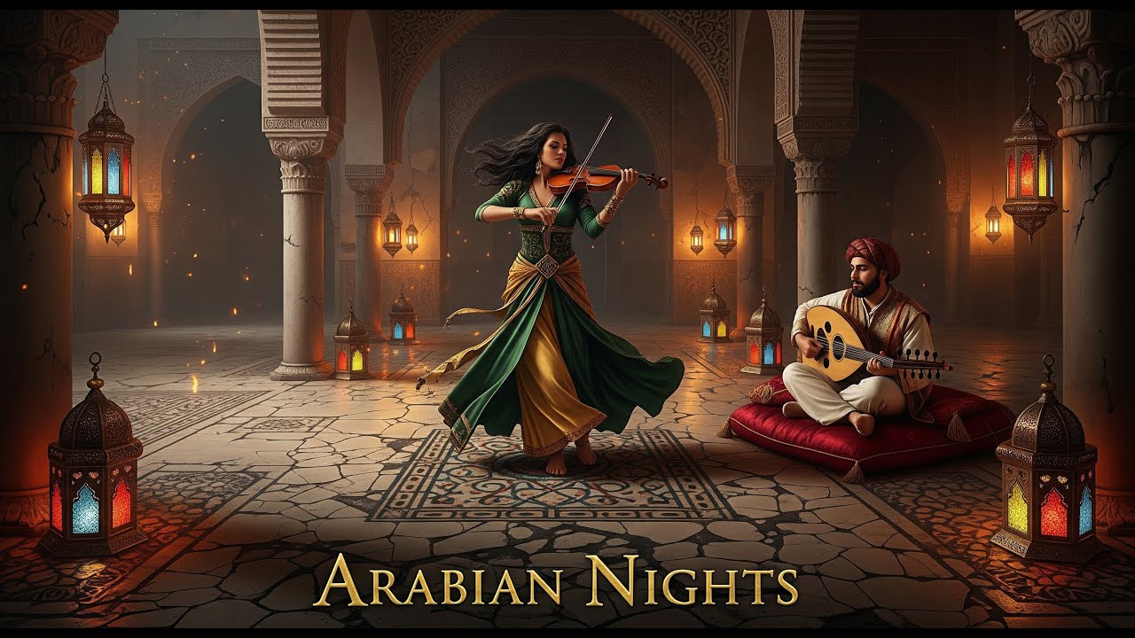 🎻🪕 Arabian Nights — Cinematic Violin & Oud Performance | Ancient Echoes ✨