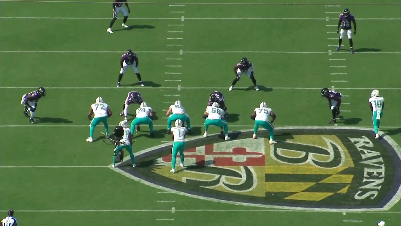 2022 Wk 2 Dolphins vs Ravens All 22 Coaches Film