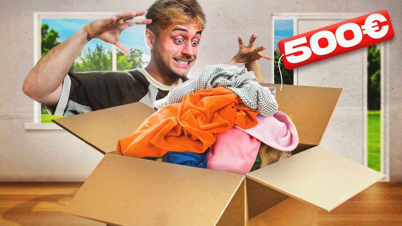J'ouvre une BOÎTE MYSTÈRE streetwear VINTAGE à 500€ 🔥 (Box Reseller Vundle)