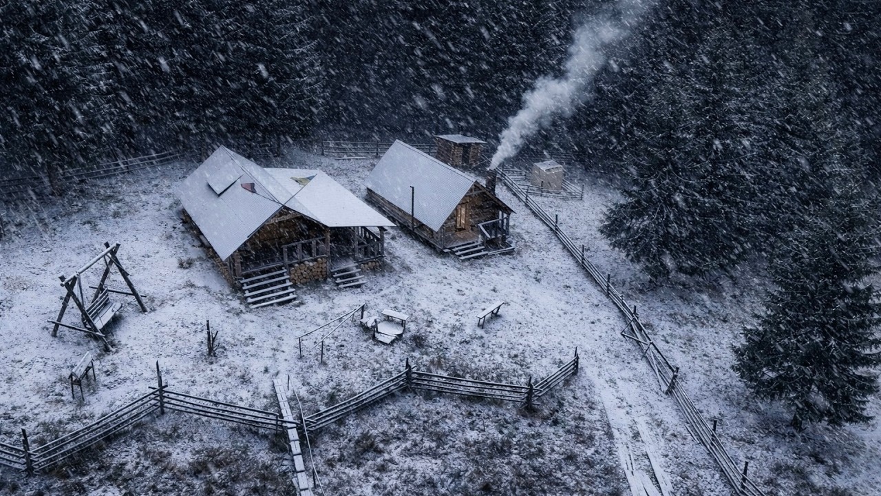 I Got Caught in a Blizzard Alone in the Mountains at -15 Degrees Celsius.