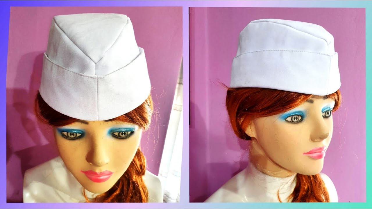 Tutorial: GORRO de COCINERO Estilo Marinero