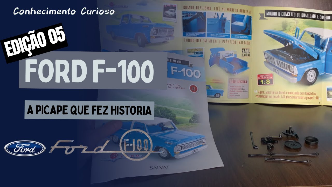 Ford F-100 Escala 1:8 &ndash; Editora Salvat - #06