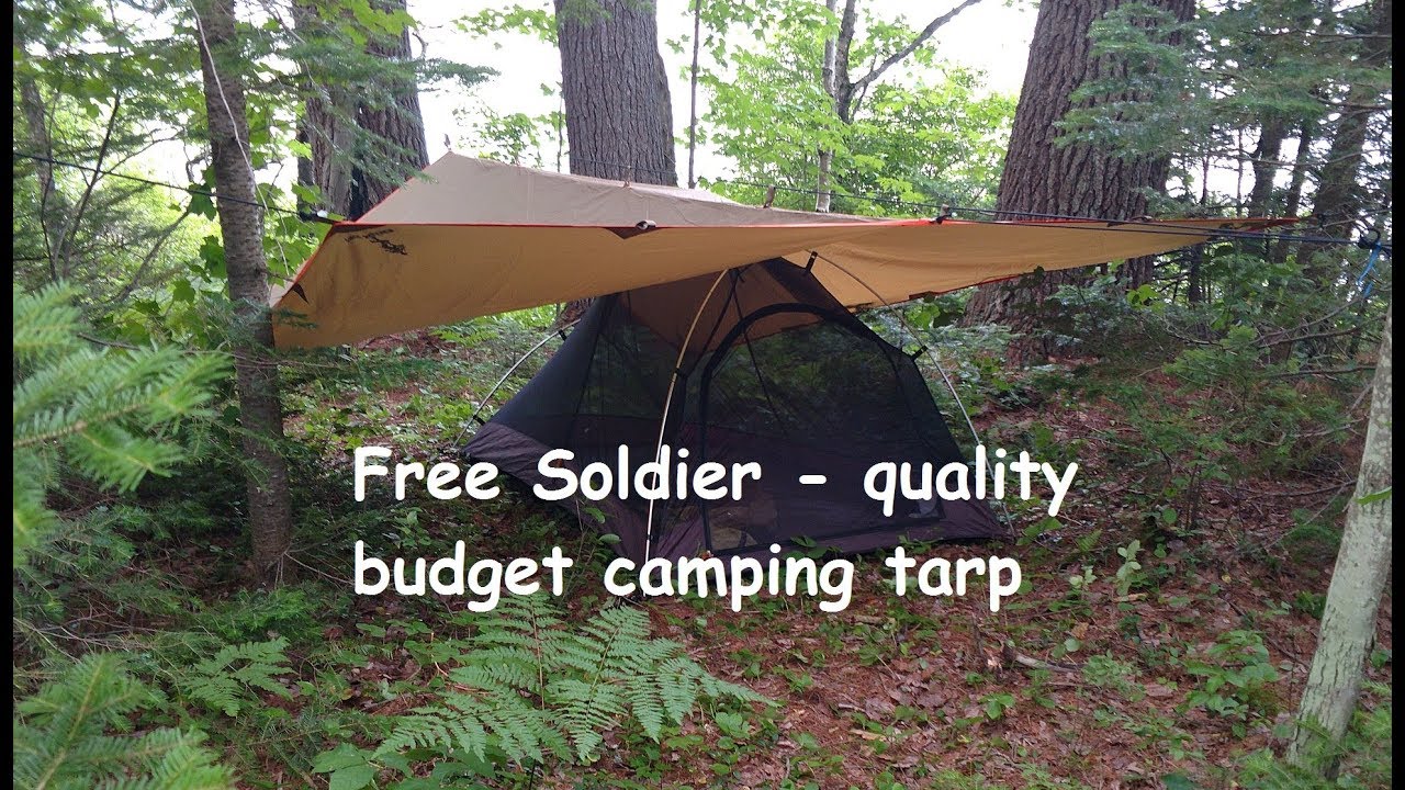 Free Soldier quality low budget tarp