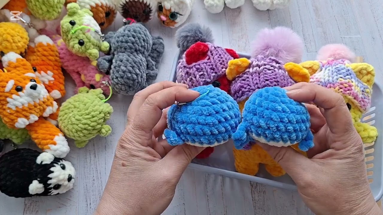 Готовые работы,игрушки. Отчёт февраля. #crochet #игрушки #готовыеработы #жираф #капибара #amigurumi 