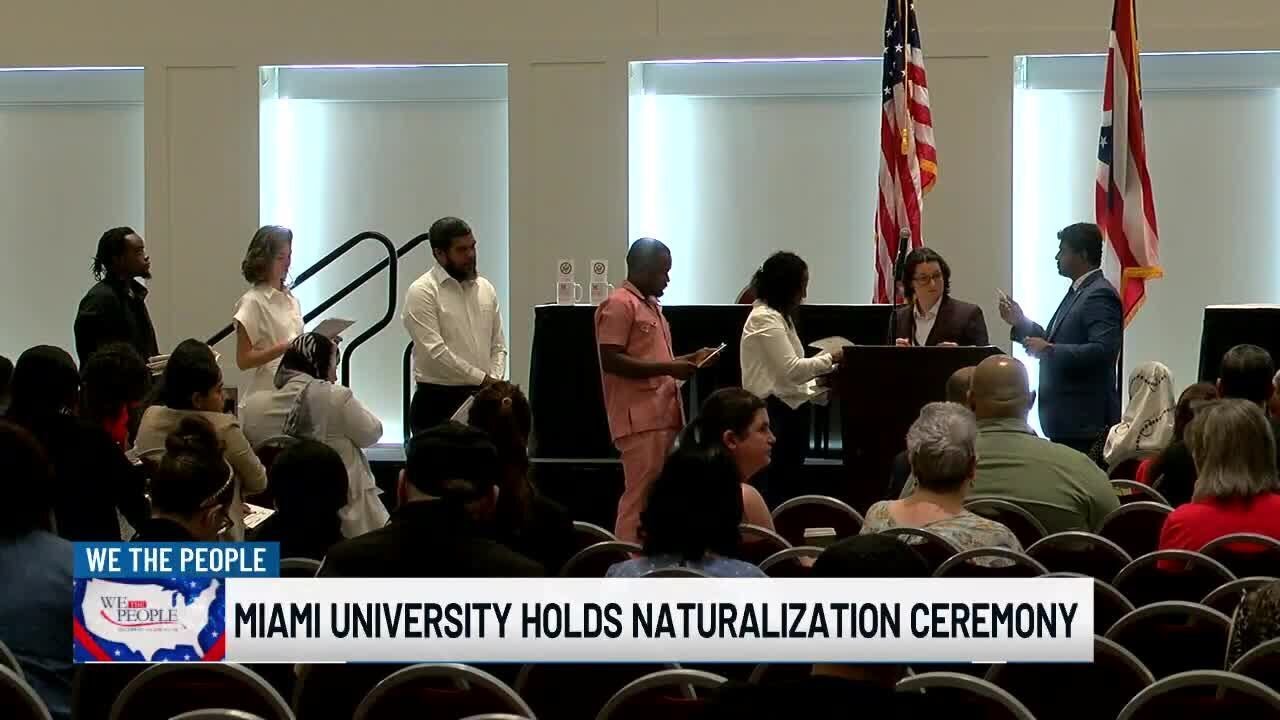 Miami University holds naturalization ceremony