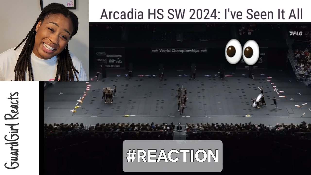 ARCADIA HS SW 2024: I've Seen It All REACTION | #IllBeTheJudge #colorguard