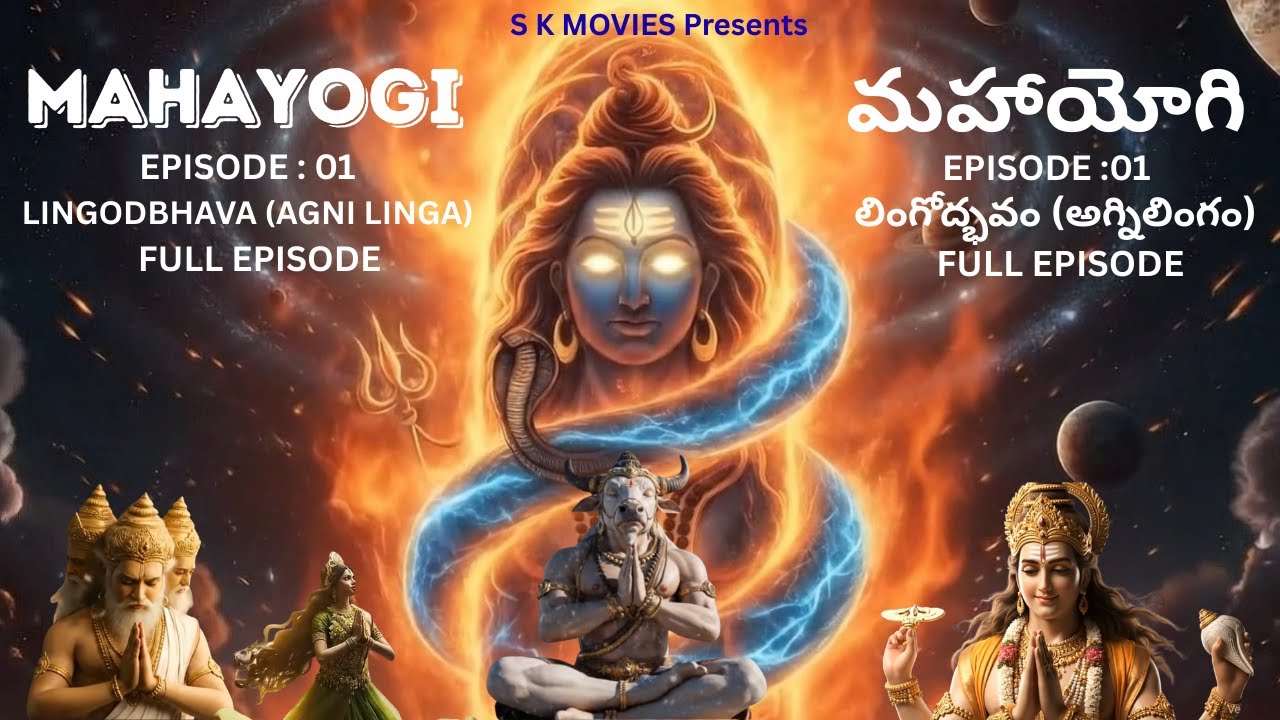 Mahayogi/మహాయోగి Series Ep 01: Lingodbhavam/లింగోద్భవం (Agni lingam/అగ్నిలింగం)
