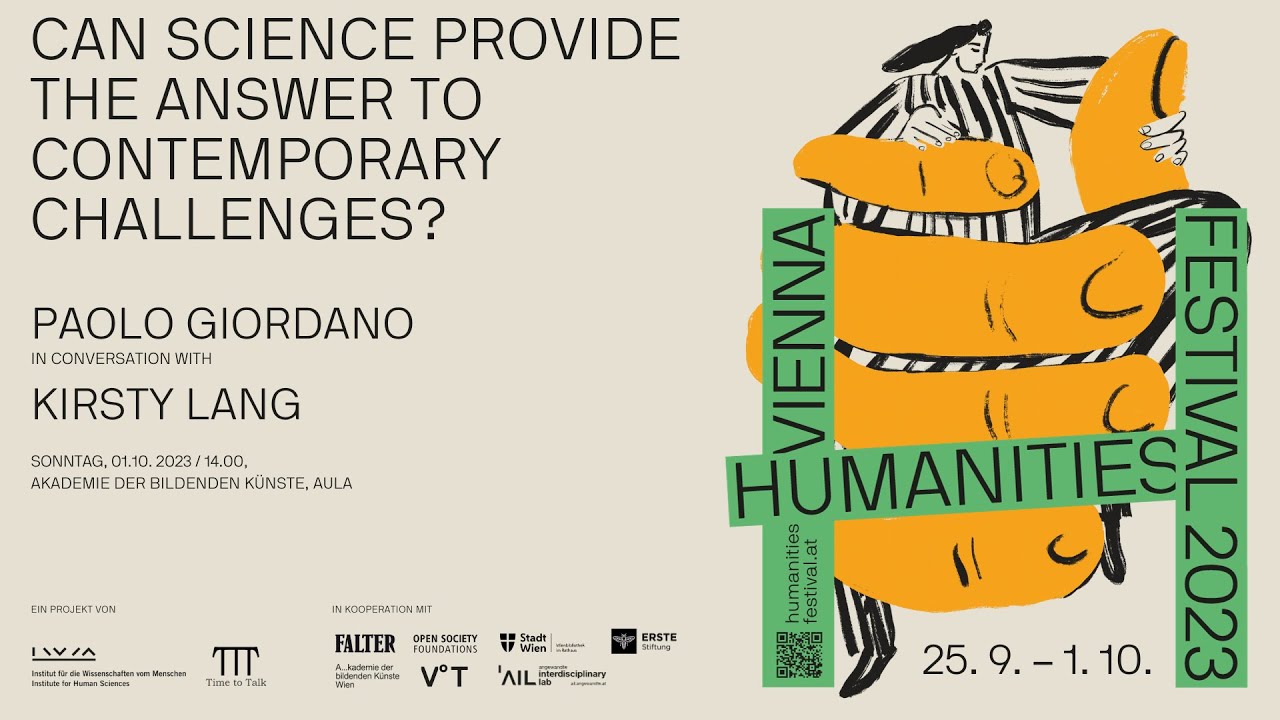 PAOLO GIORDANO - Can Science Provide the Answer to Contemporary Challenges?