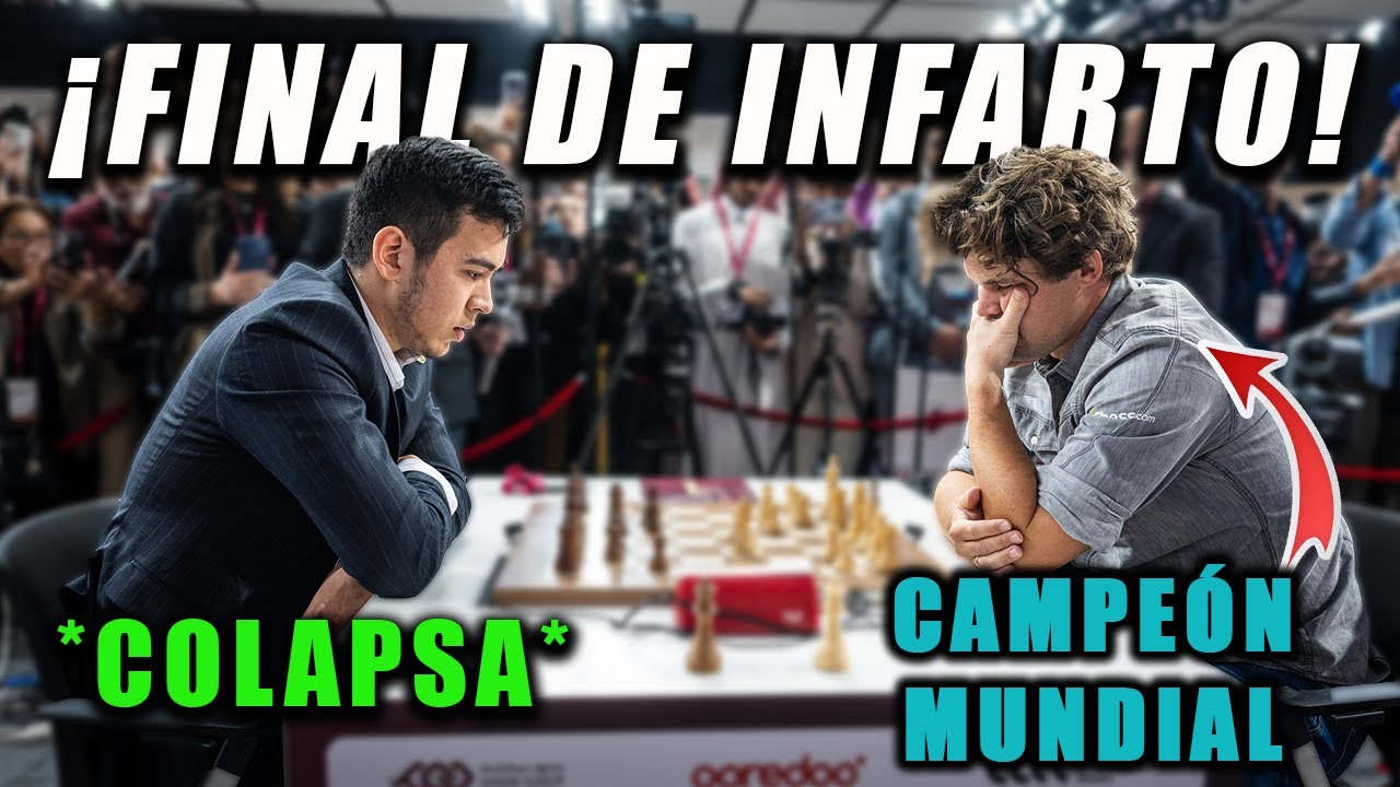 ¡¡BRUTAL!! MAGNUS ES EL NUEVO CAMPEÓN MUNDIAL EN UNA FINAL DE INFARTO | Abdusattorov vs Carlsen