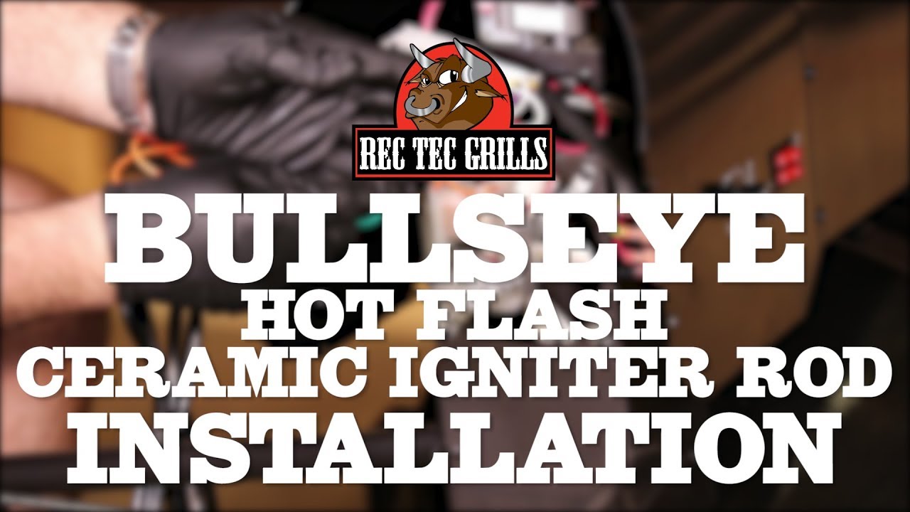 RT-B380 Bullseye • Ignitor Rod Installation | REC TEC Grills