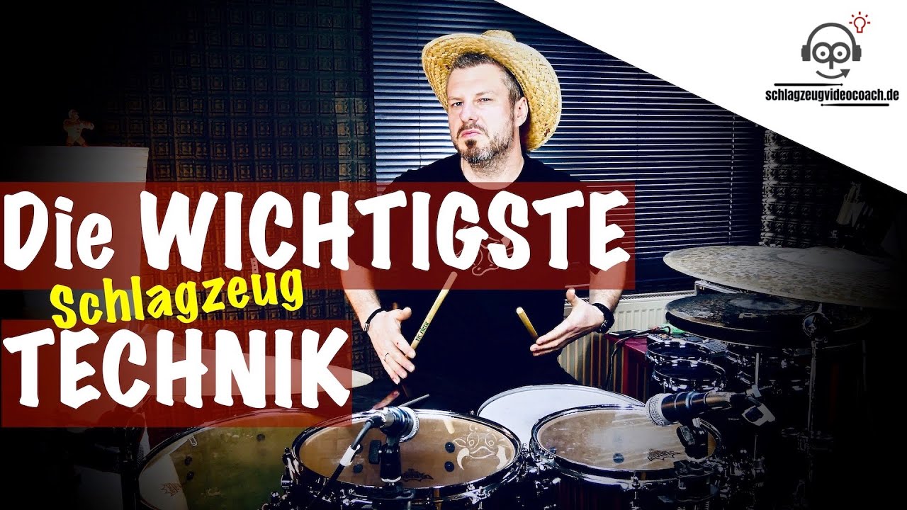 Wie du die Hi-Hat schnell spielen kannst: die wichtigste Schlagzeug Technik?