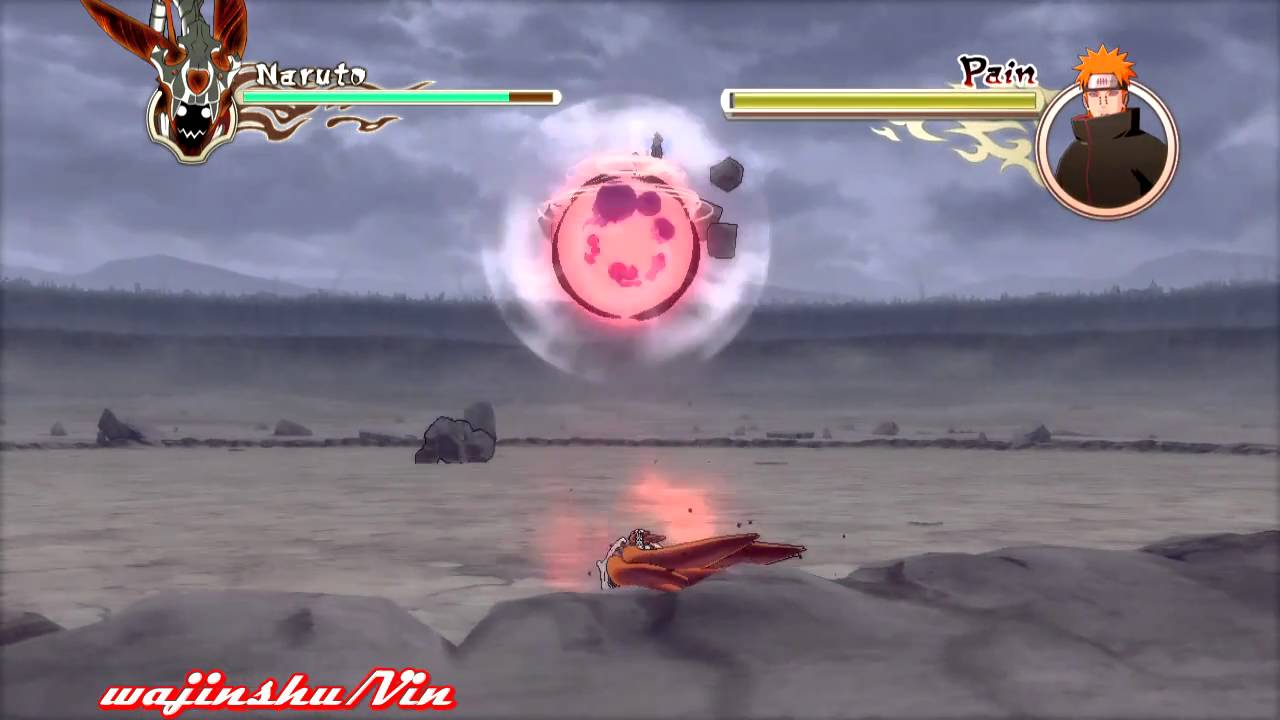 Naruto Ultimate Ninja Storm 2 Sage Naruto vs Pain Boss Battle [Part 1] [Rank S]