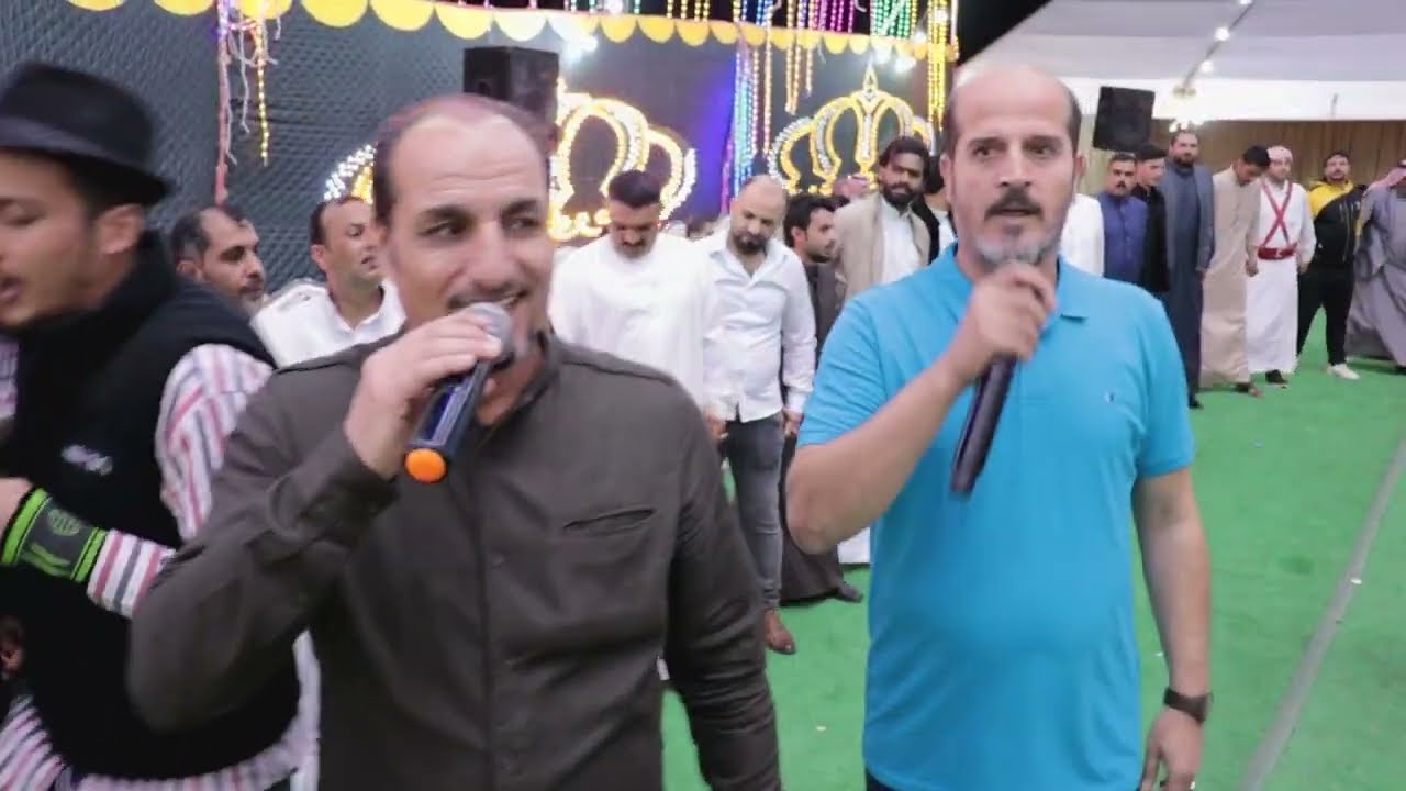 حفل خطوبة نجل الشيخ عبدالرزاق المساعيد|ال السرور|العريس اسلام|فنانين حوران زكريا عياش وسمير مسلماني3