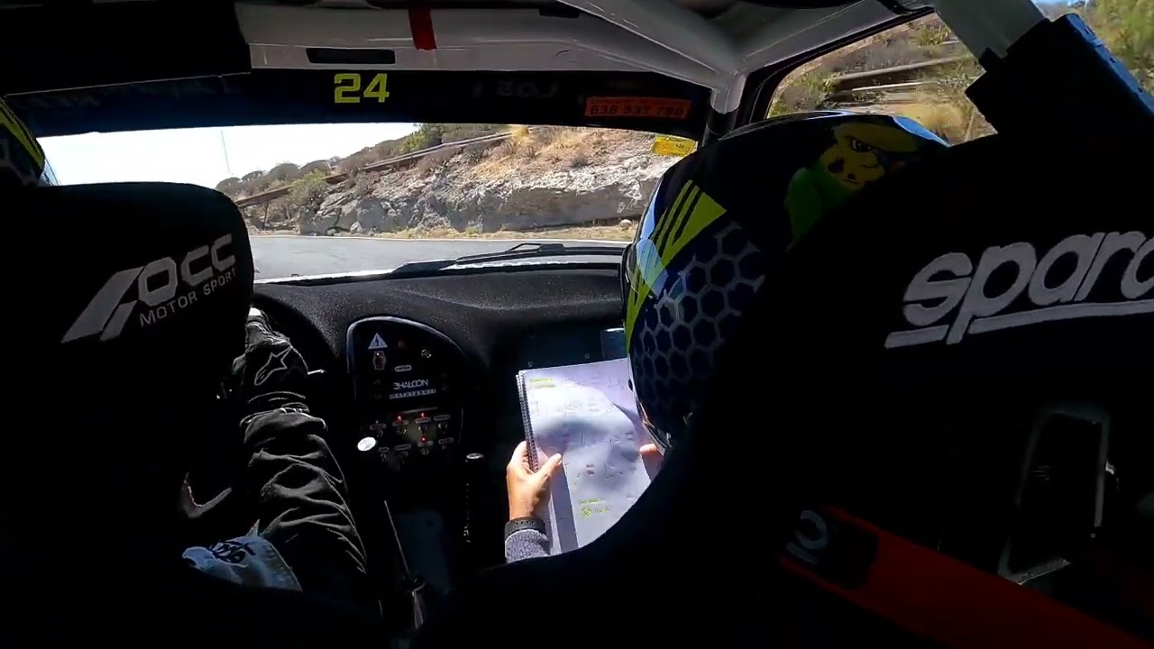 Rally Granadilla 2023  Iriome González - Mónica González.  ATOGO