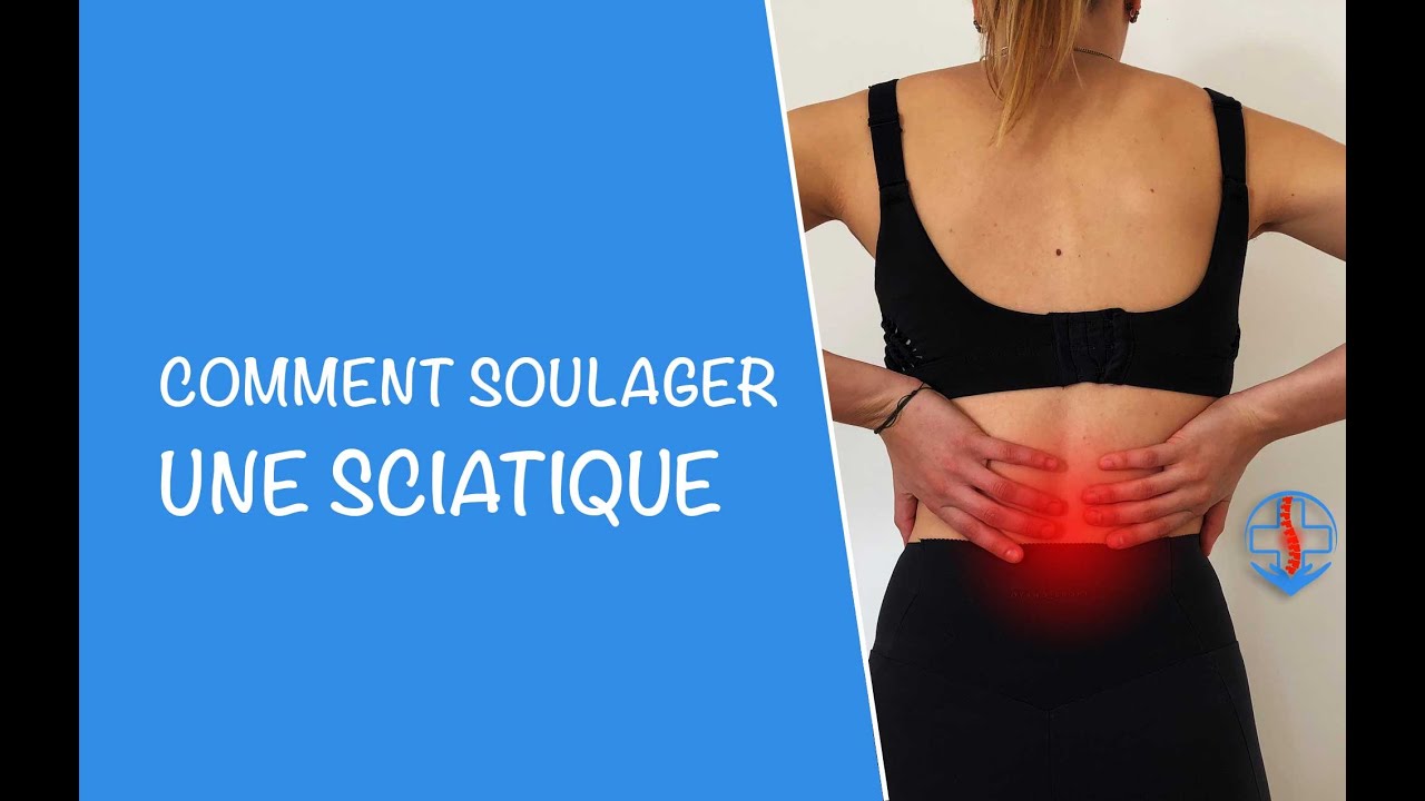 Soulager une douleur de sciatique grâce à des étirements validés par l'ostéopathe
