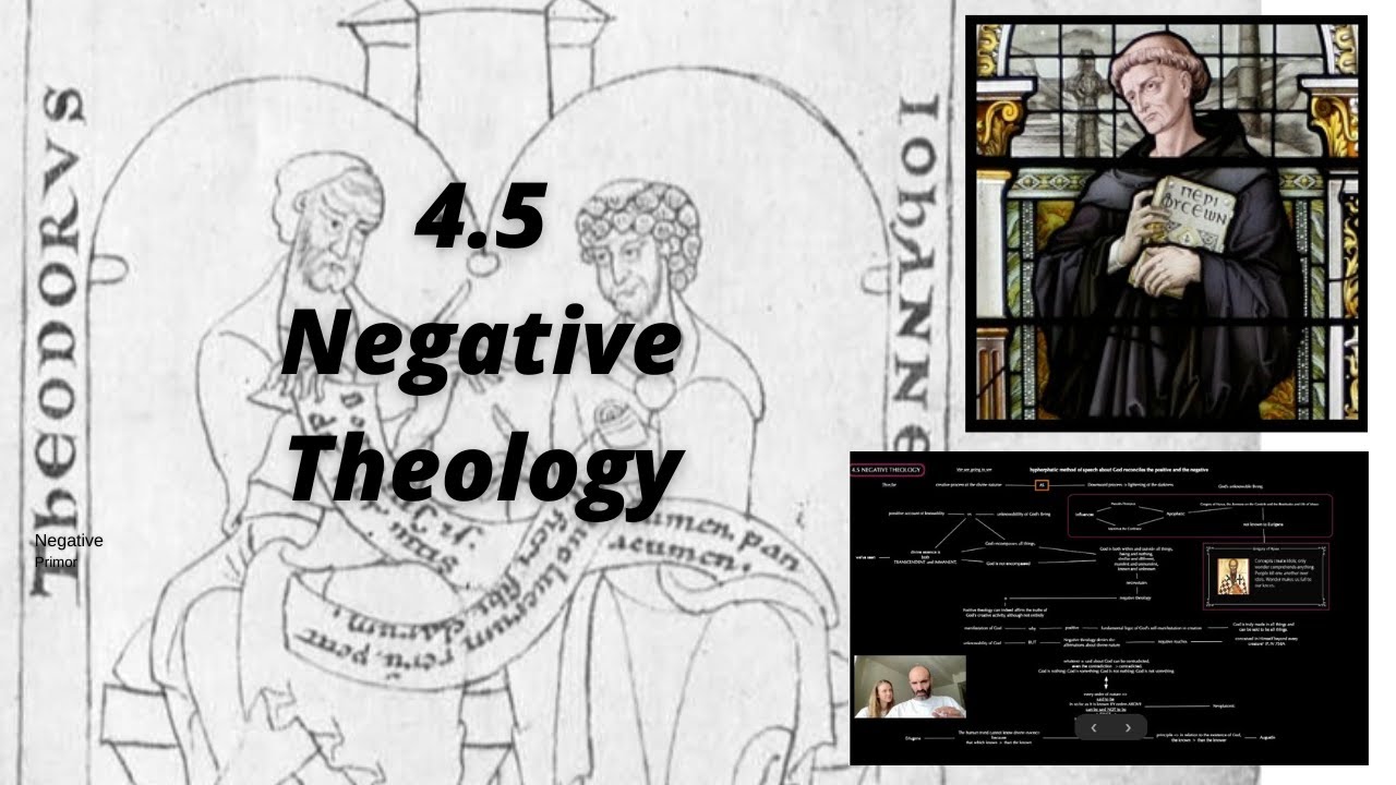 4.5- Negative Theology. Eriugena. Periphyseon